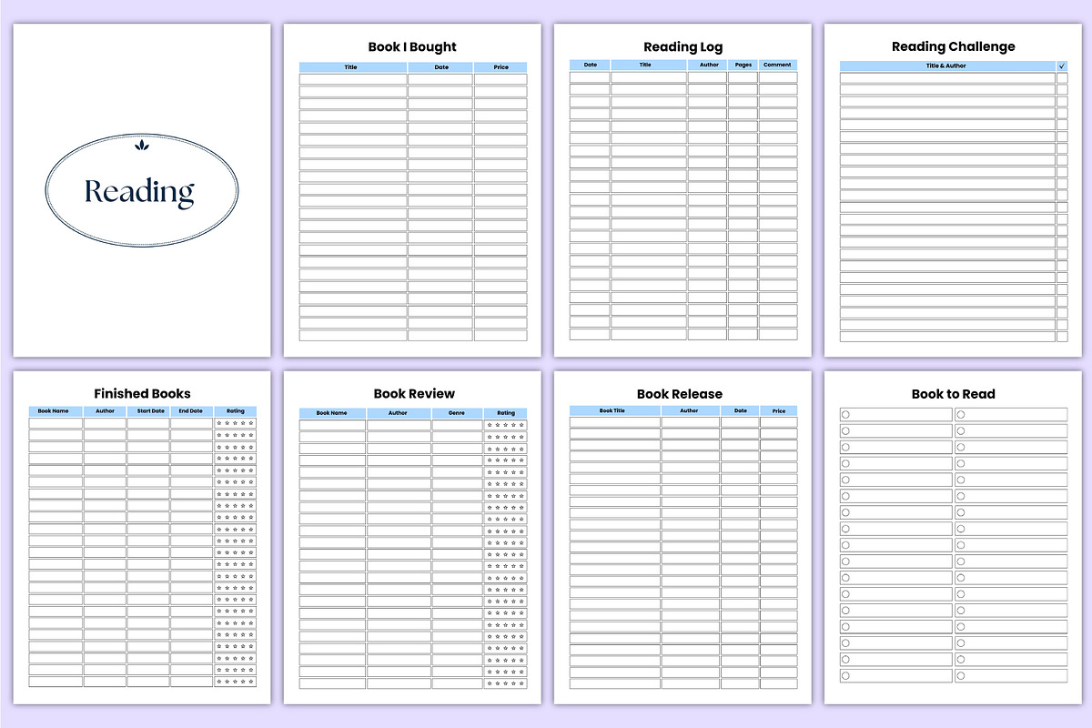 Complete Life Planning Organizer Kdp, a Stationery Template by Mustafiz (Photo 6 of 9)
