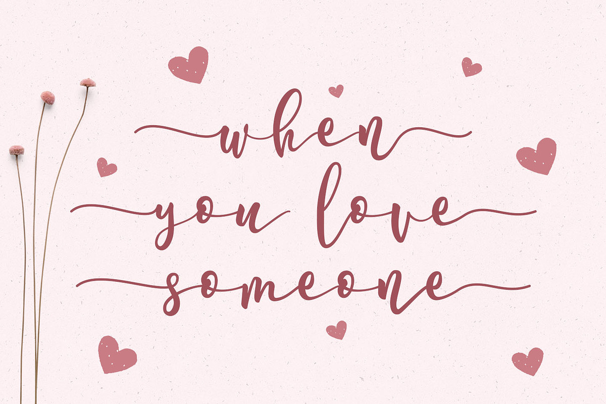 Ardelio - Elegant Script Font preview 2