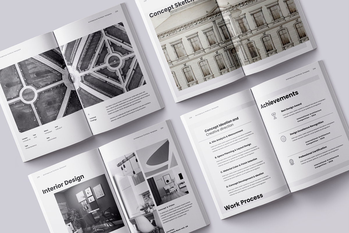 Architecture Portfolio, a Brochure Template by ArtisticLand (Photo 9 of 12)