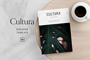Cultura Magazine Template (InDesign), a Magazine Template by Eternel Design Studio (Thumbnail 1 of 13)