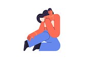 Modern people relaxing set, a Decorative Illustration by Good Studio (Thumbnail 6 of 12)