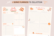 Fall School Girl: Cozy Study Clipart, an Object Graphic by Ruslana Lubenets (Thumbnail 12 of 13)