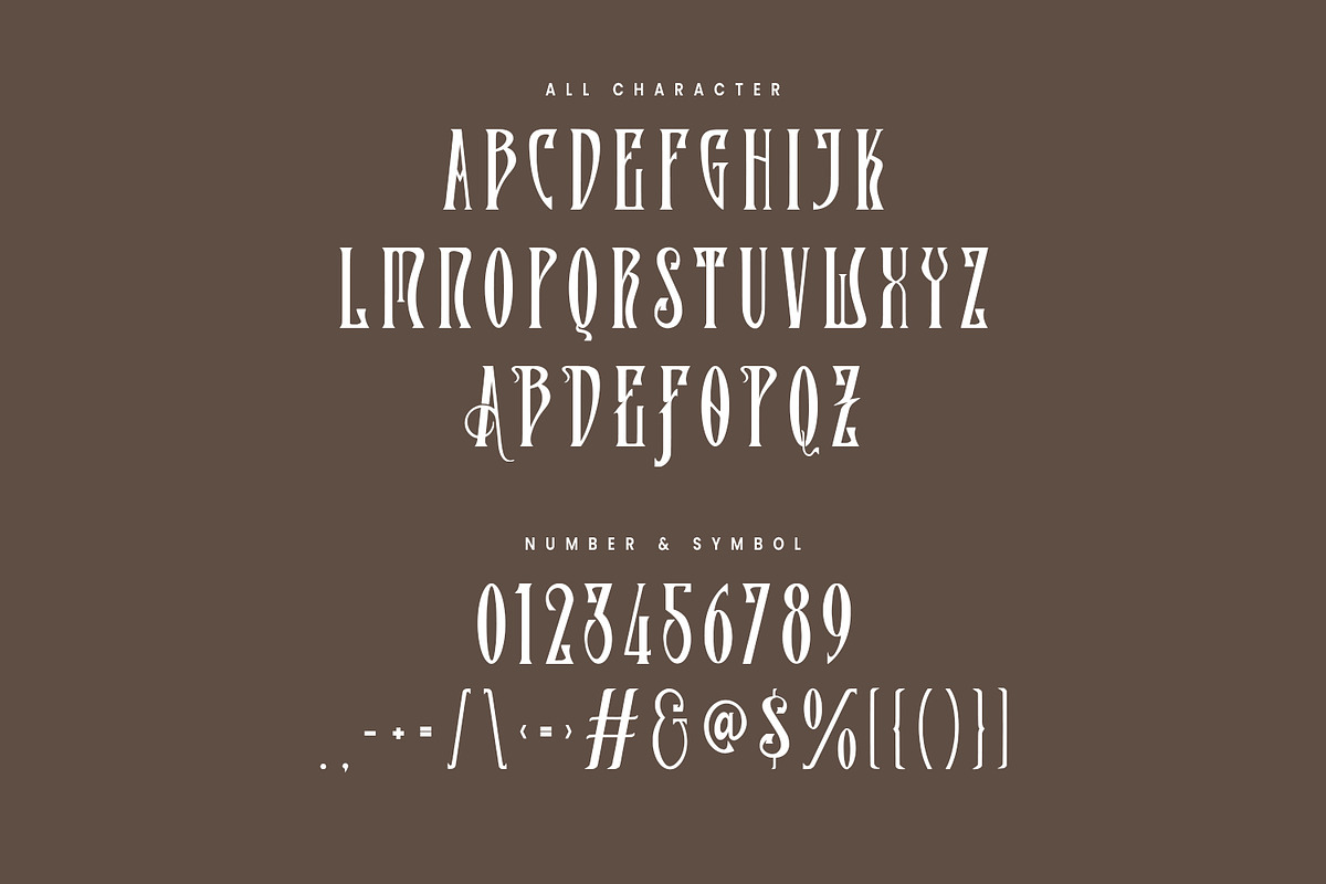 Rose Alone Serif Condensed Display, a Serif Font by Maulana Creative (Photo 5 of 7)