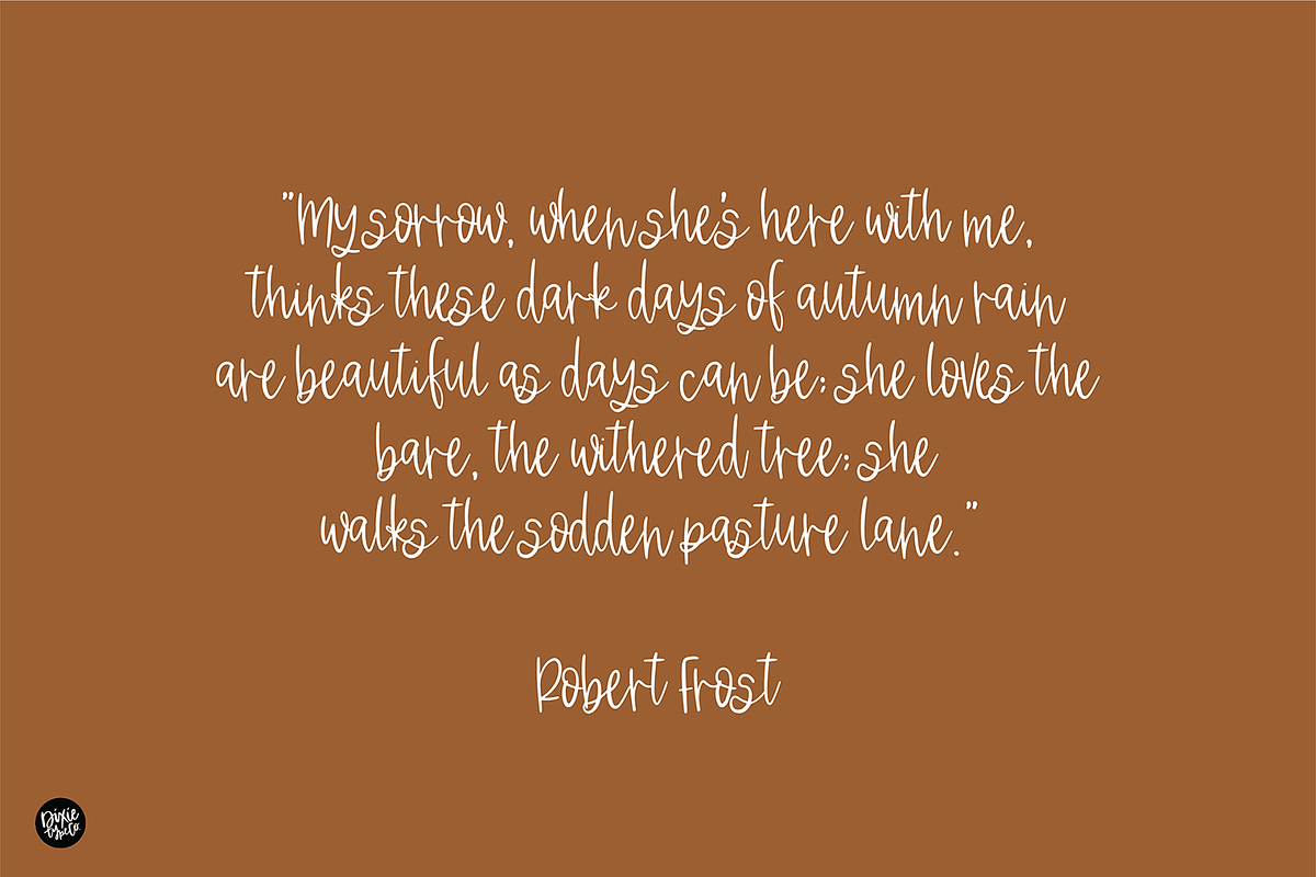 HAYRIDE DAYS Fall Script Font, a Script Font by Blush Font Co. (Photo 2 of 6)