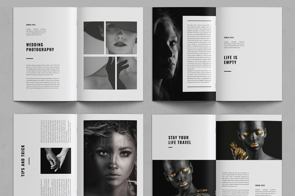 Magazine Design Layout, a Magazine Template by ContestDesign (Photo 3 of 3)