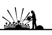 50 Garden Frame Silhouette Bundle, an Illustration by musafir_fashion (Thumbnail 43 of 51)