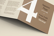 4 Fold Square Brochure Mockup, an Advertising Mockup by Illusiongraphic (Thumbnail 15 of 19)