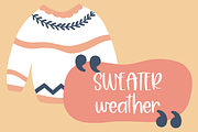 Cozy Sweater, Cute Handwritten Font, a Sans Serif Font by Designing Digitals (Thumbnail 3 of 9)