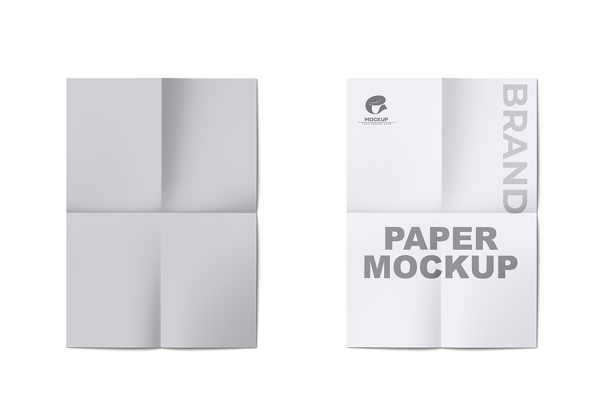 Paper Mockup, a Product Mockup by Designbuys (Photo 3 of 5)
