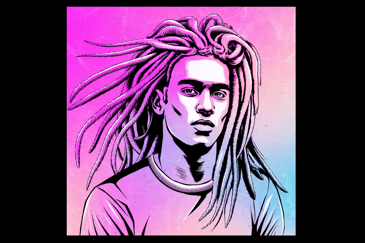 Modern portrait art, a Person Illustration by SketchArtStudio (Photo 3 of 6)