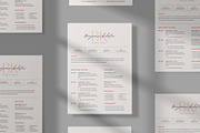 Modern Resume Template CV, a Resume Template by Theme Weavers (Thumbnail 3 of 5)