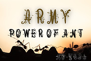 The Gangster2, Ant Font, Insect Font, a Font by Tattoo Worker Studio (Thumbnail 2 of 4)