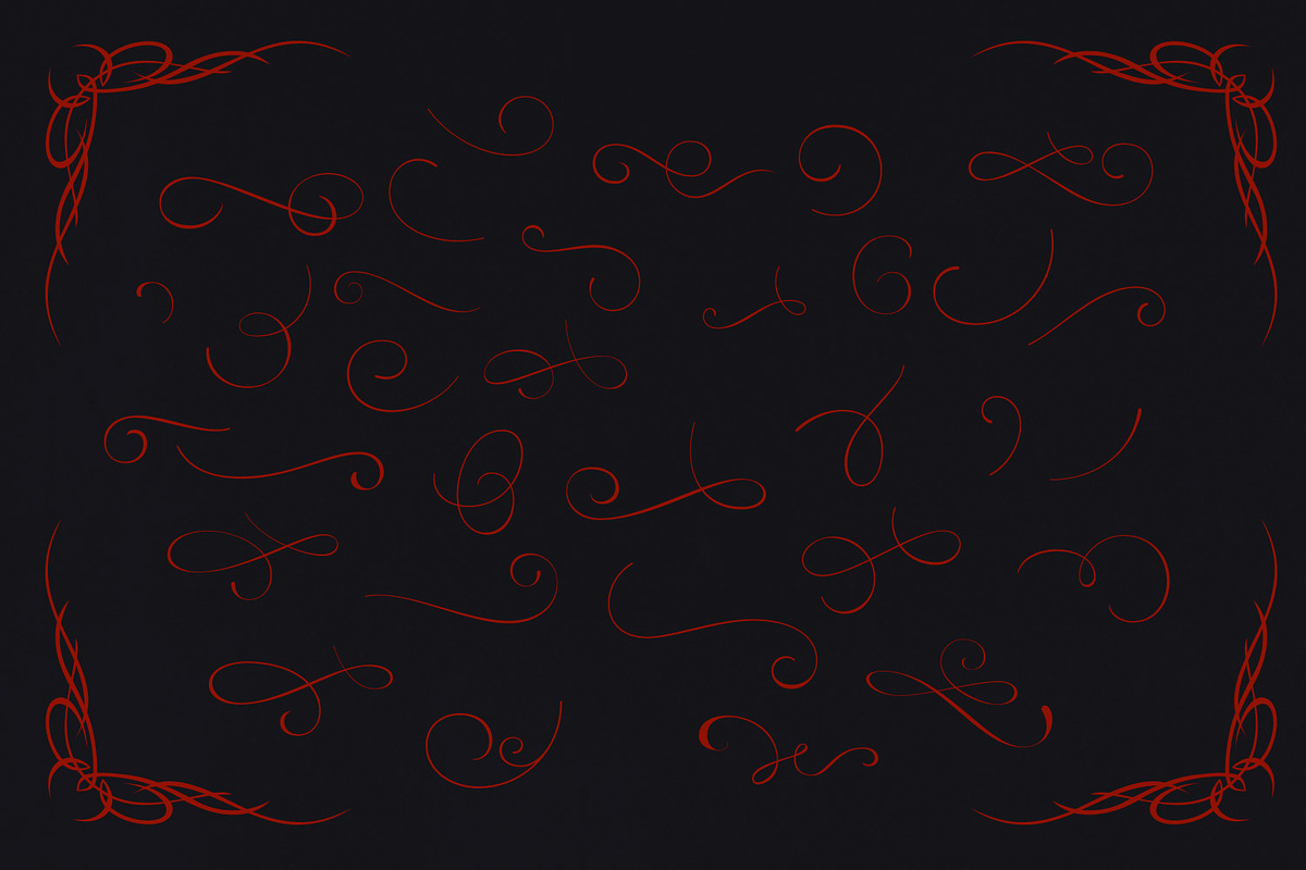 Carpellon - Tattoo Script + Ornament preview 7