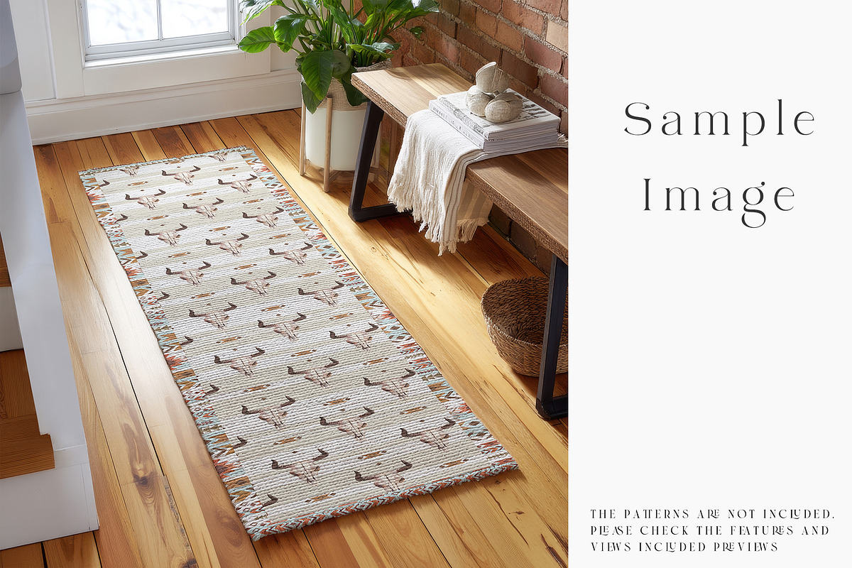 Rug Runner Mockups 22 Files, a Product Mockup by mock-ups (Photo 5 of 59)