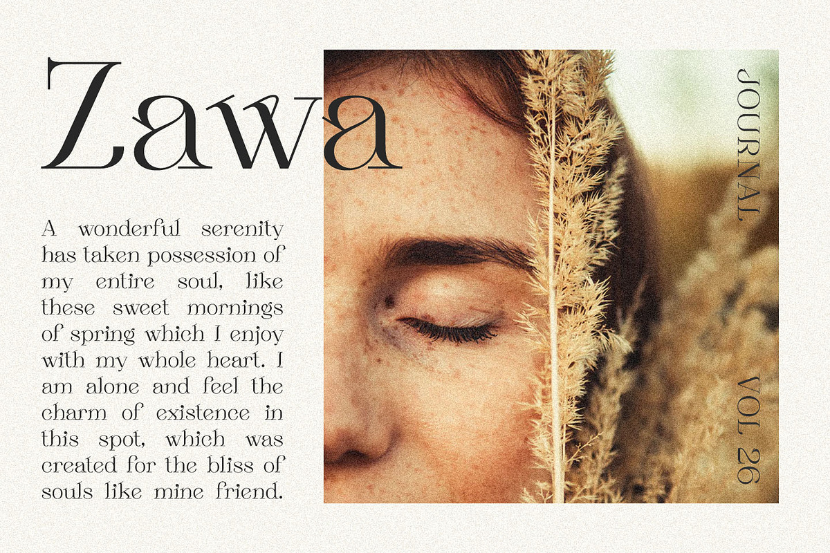 SALE Sebian - Elegant Serif Font, a Serif Font by Kulokale (Photo 10 of 12)