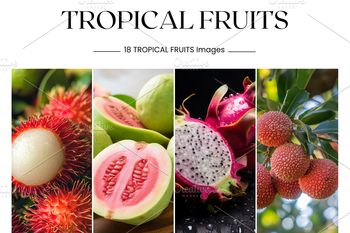 Tropical Fruits Stock Images, Mango, a Food & Drink Photo by BrushstrokeArtGB (Photo 1 of 5)