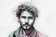 Fineliner Pen Cross Hatching Effect, an Action Add-On by MRI STUDIO (Thumbnail 4 of 13)