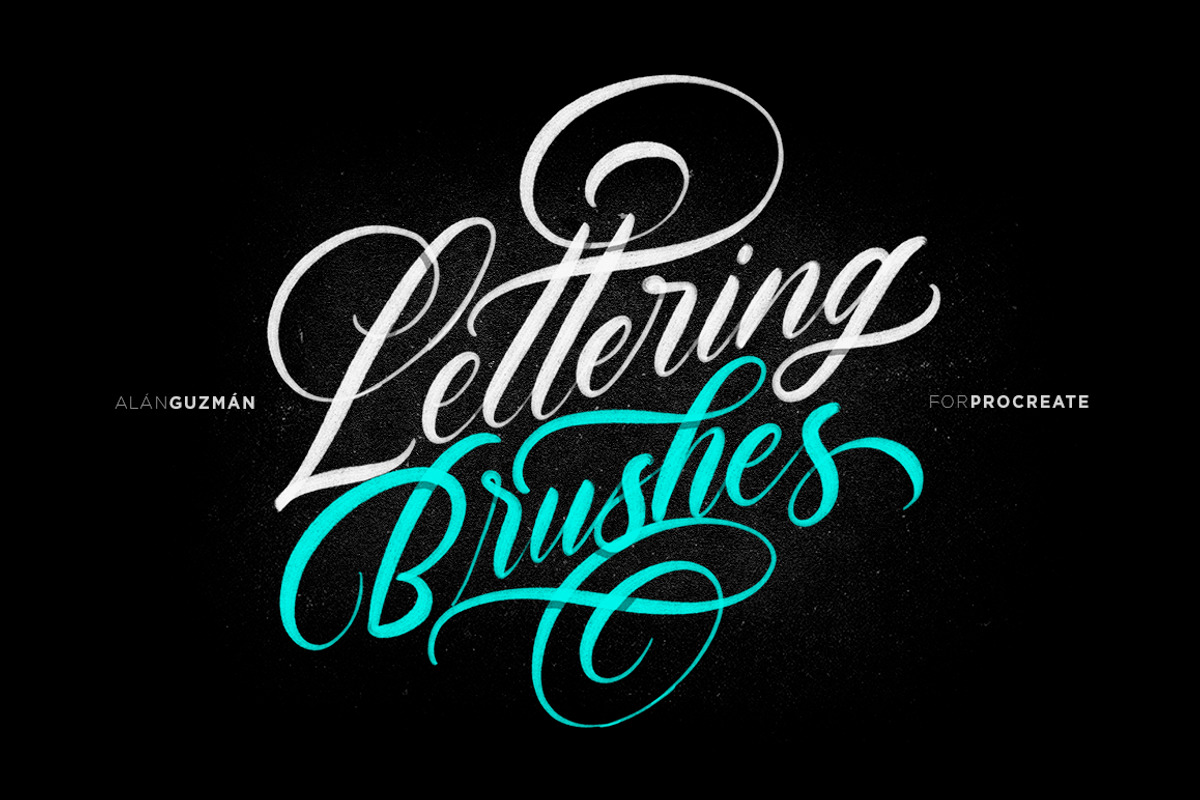 Procreate Lettering Brushes