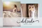 Hosbela Script, a Script Font by Nissa Studio (Thumbnail 3 of 12)
