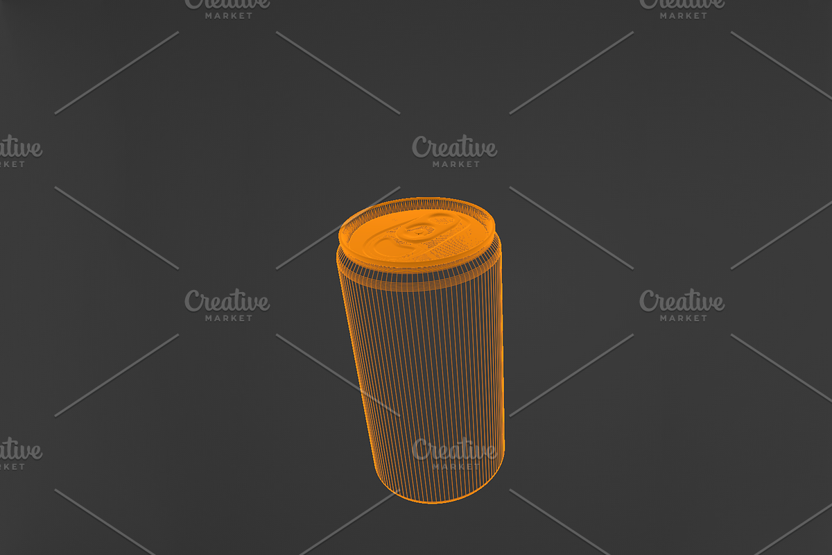 Aluminum Soda Can 280 ml 3D model, an Object 3D Model by Casa Mandarina (Photo 2 of 2)