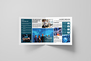 Square Bifold Business Brochure, a Brochure Template by retrographix (Thumbnail 5 of 5)