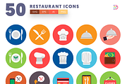 50 Restaurant Icons, an Icon by Dighital (Thumbnail 3 of 10)