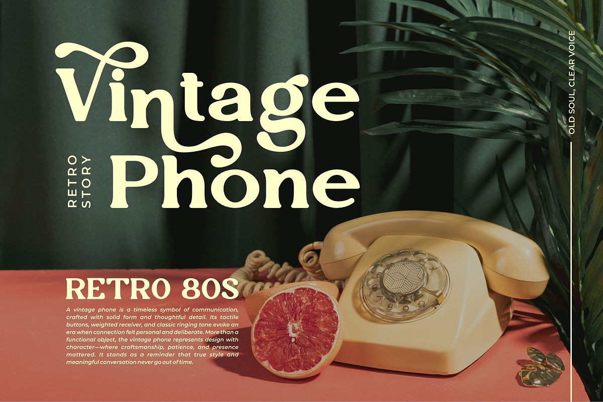 Vegitto || Vintage Retro Serif Font, a Serif Font by Ermedia Studio (Photo 8 of 10)