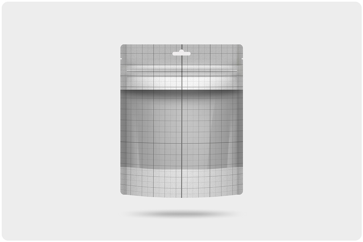 Stand-Up Pouch with Window Mockup, a Packaging Mockup by Reformer Mockup (Photo 5 of 5)