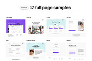 SaaS Blocks UI Kit, a Landing Page Template by CreativeUI (Thumbnail 6 of 6)