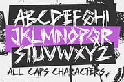 Brontak - A Raw Punk Typeface, a Handwritten Font by Yktypstd (Thumbnail 6 of 8)