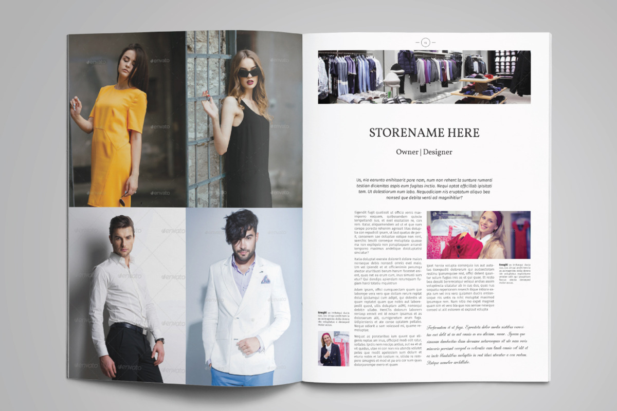 Lookbook | Catalogs Template 2, a Brochure Template by GreenDesign (Photo 5 of 5)