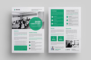 Modern Case Study Template, a Brochure Template by DesignOriel (Thumbnail 1 of 3)