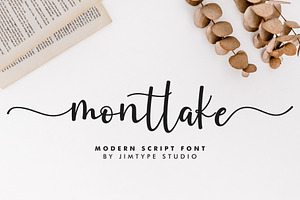 Montlake - Wedding Branding Font, a Script Font by Jimtype Studio