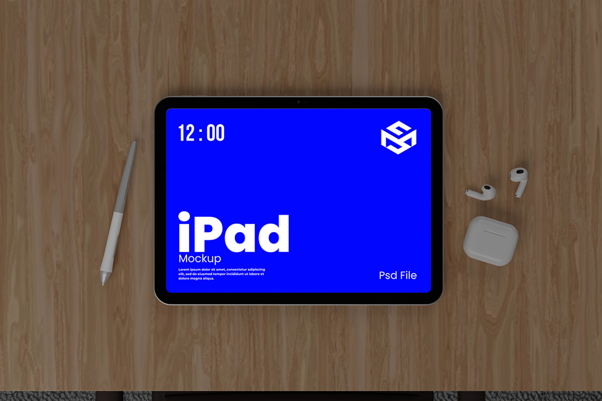 iPad Mockup, an iPad Mockup by sweetmaroon.studio (Photo 2 of 4)