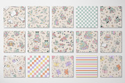 Bookish Spring pattern set, a Pattern Graphic by @olga.angelloz (Thumbnail 2 of 2)