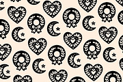 Christmas Folk Linocut Clipart Bundl, an Illustration by ClayStudio (Thumbnail 6 of 6)