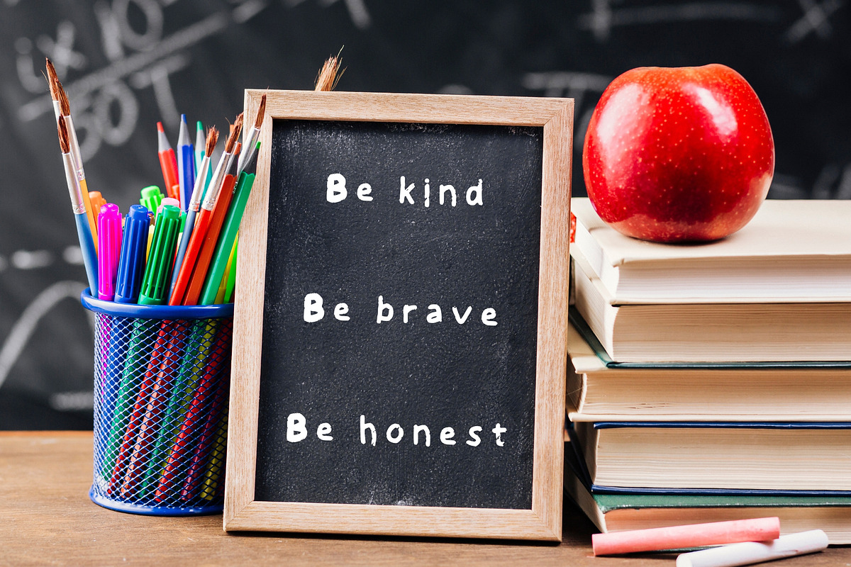 First grade - Handwritten chalk font, a Handwritten Font by Sk designs (Photo 2 of 6)