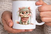 Quirky Cat Mom Retro Glasses Clipart, a Seasonal Illustration by Canvas Craft (Thumbnail 5 of 7)