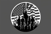 Worker Silhouette Vector Set, an Illustration by musafir_fashion (Thumbnail 11 of 21)
