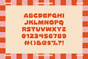 TWO MUCH | CHUNKY FONT, a Handwritten Font by Maria Feliz Fonts (Thumbnail 9 of 9)