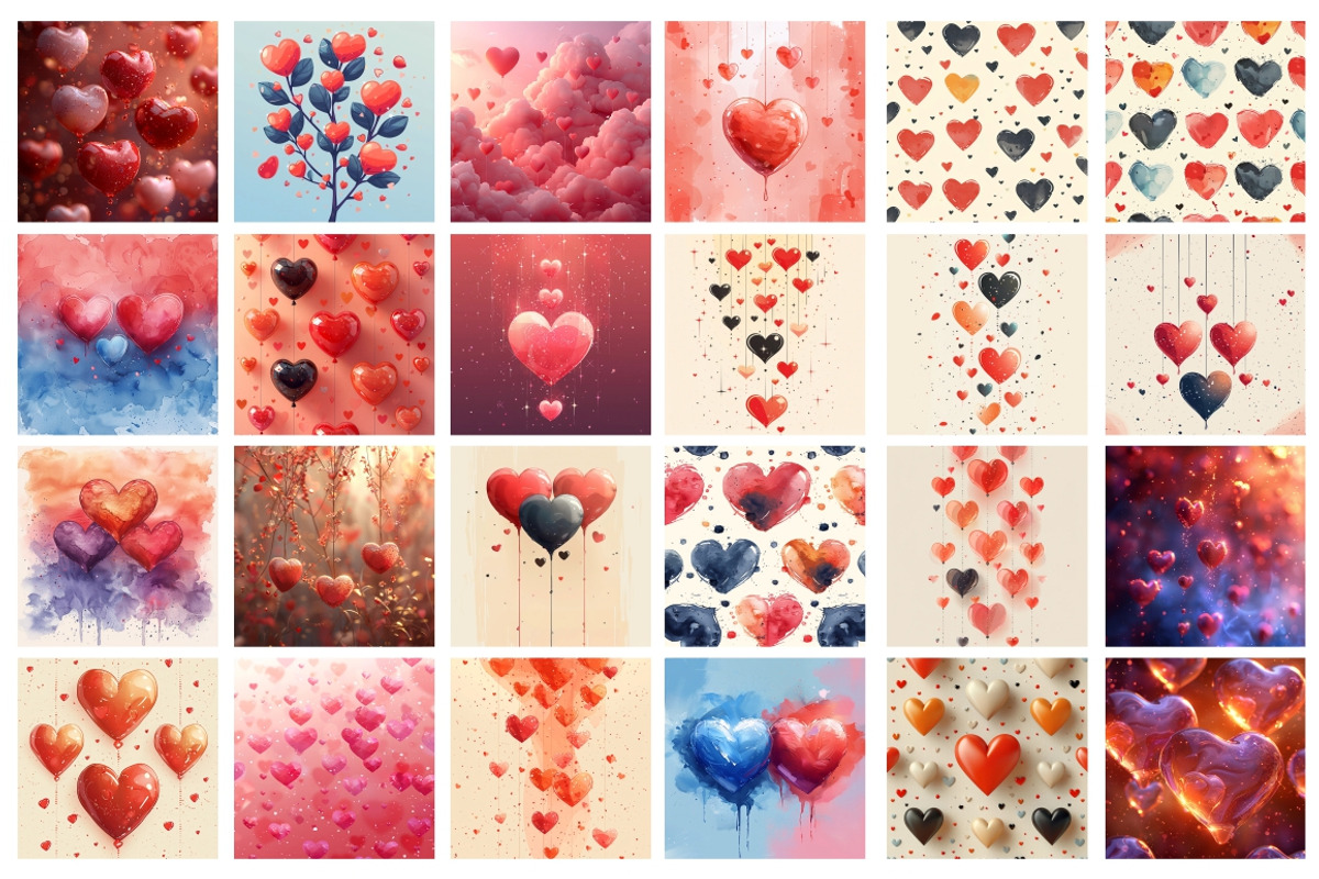 400 Valentine's Day Love backgrounds, a Background Graphic by Nocturnal Wolf (Photo 22 of 31)