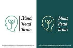 Mind Health Care Logo Design Vector, a Branding & Logo Template by Morvana Crew