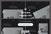 Skincare Website Header Kit, an UI Kit Template by andrisetiawannn (Thumbnail 5 of 5)