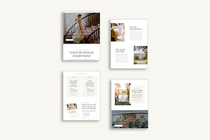 Sales Page Template For Showit