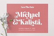 Floresta - Display Font, a Serif Font by Mulkan Nazir (Thumbnail 2 of 15)