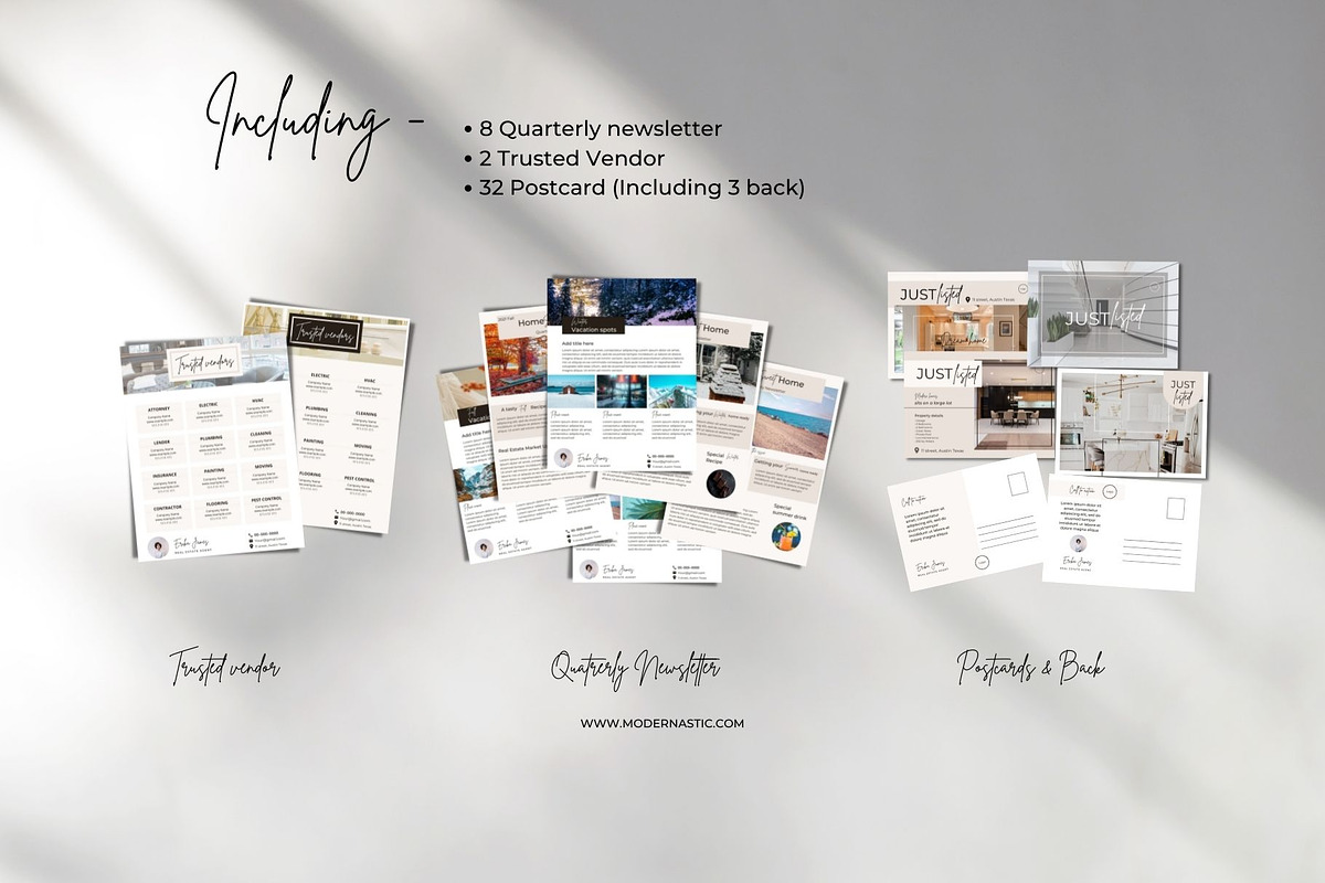 Mega Real Estate Bundle For Agents, a Brochure Template by Modernastic - Canva (Photo 3 of 9)