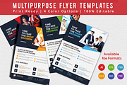 Multipurpose Business Flyer, a Flyer Template by NasirGrfx (Thumbnail 1 of 5)