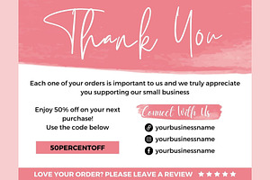 Business Thank You Card Canva 12