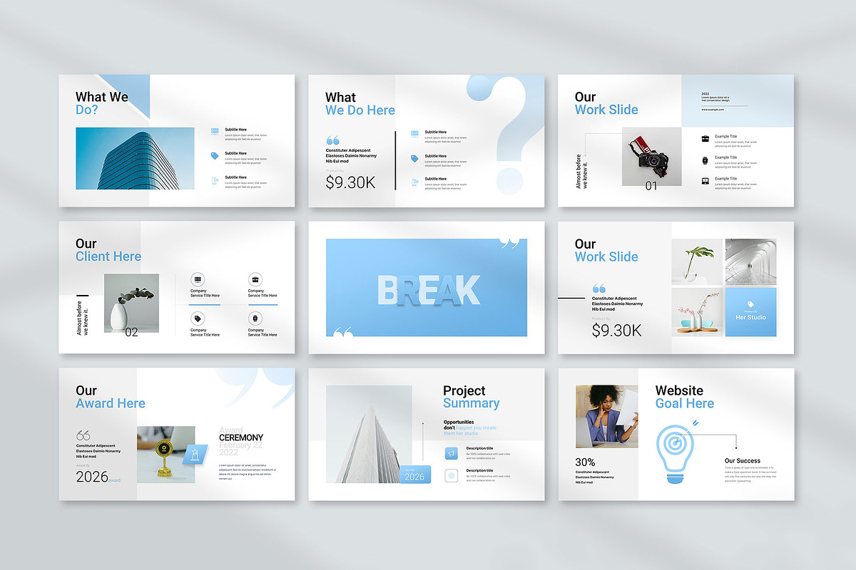 Web Proposal Presentation, a Presentation Template by KreateTribe (Photo 2 of 6)