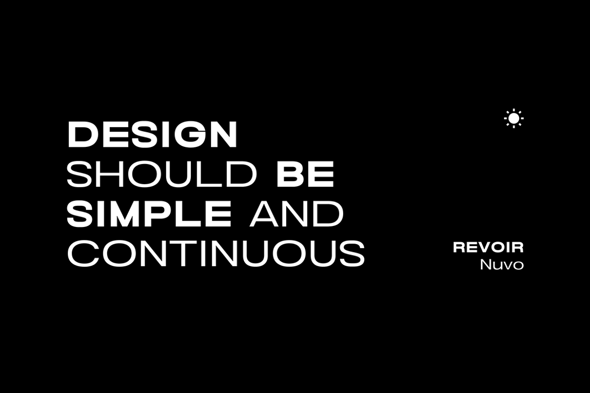 REVOIR - Modern Display Font Family, a Sans Serif Font by Designova® (Photo 8 of 10)
